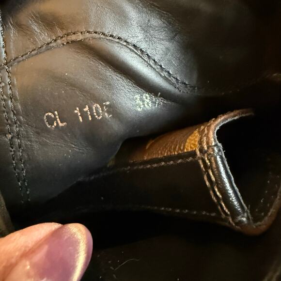 Louis Vuitton Eldorado Monogram Combat Boots 38.5 – NIB, Rare, Discontinued - Picture 12 of 14